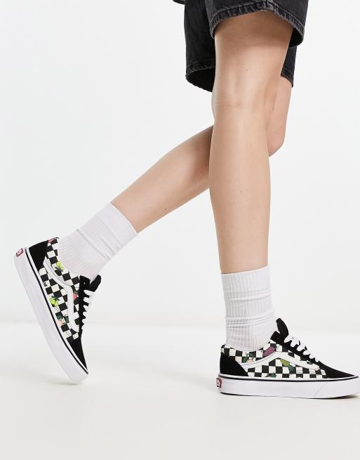 Vans old skool deals checkerboard outfit