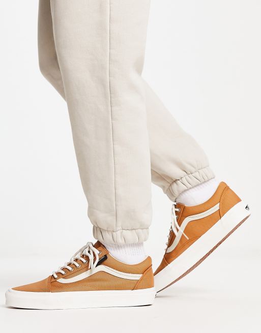 Vans Old Skool trainers in desert sun orange | ASOS