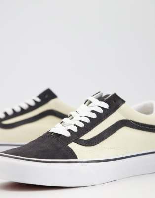 vans old skool grey trainers