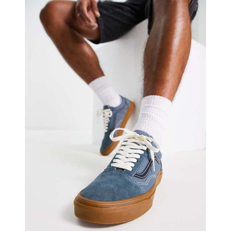 Vans authentic outlet grey gum sole