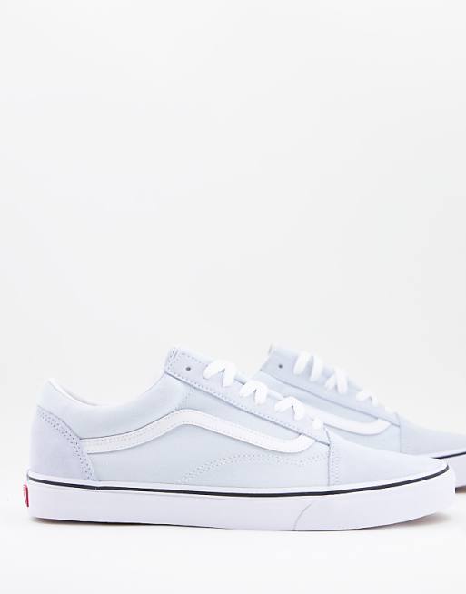 Vans Old Skool trainers in light blue ASOS