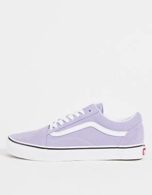 old skool vans lilac