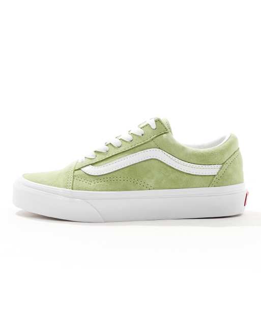 Lime green 2025 old skool vans