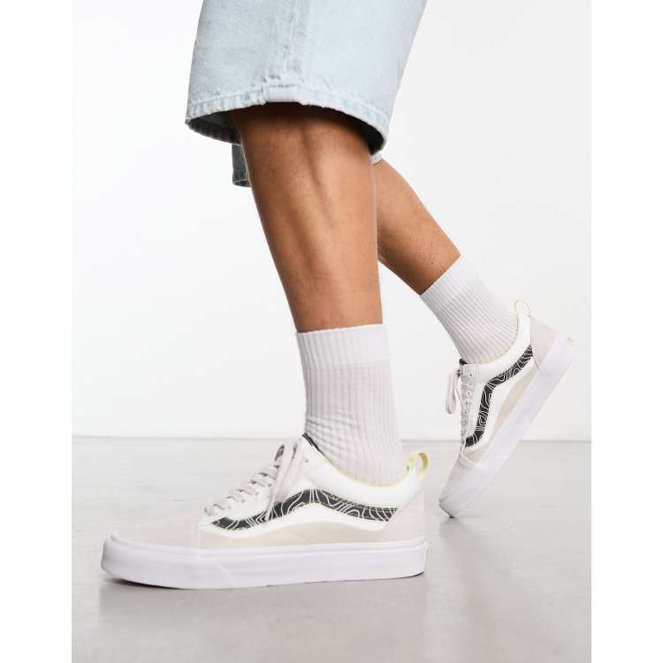 Vans old skool sale platform white snake