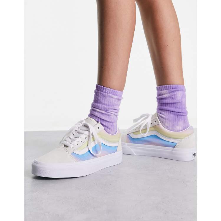 Multicolor vans hot sale womens