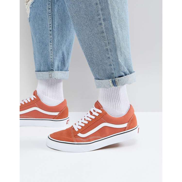 Vans on sale trainers Orange