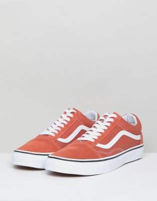 vans old skool orange