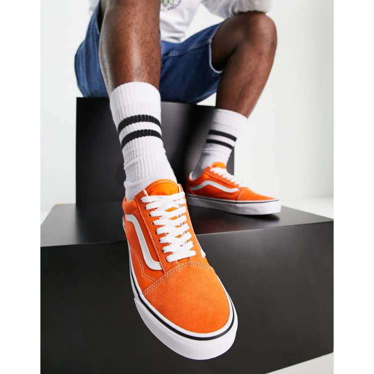 Vans Old Skool trainers in orange