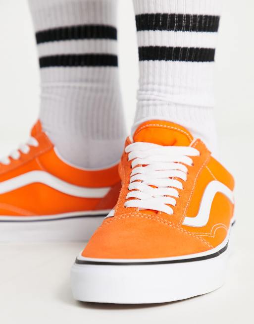 Vans old skool store uomo arancione