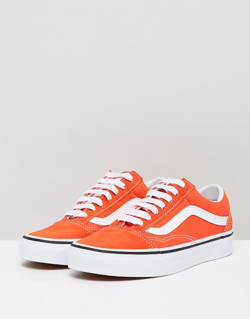 Vans Old Skool Trainers In Orange خلاط مولينکس Vans Old Skool Trainers In Orange خلاط مولينکس