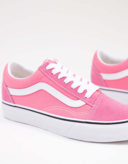 Strawberry pink old skool on sale vans