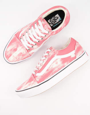 pink vans with bow