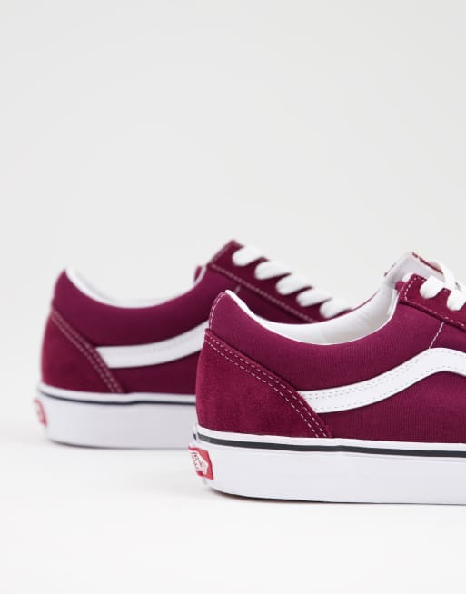 Burgundy vans outlet journeys