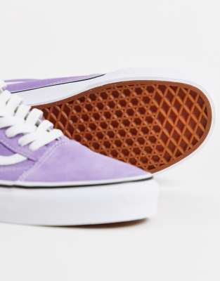 lilac vans old skool