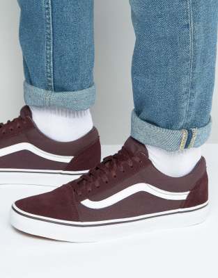 Old skool vans iron brown sale