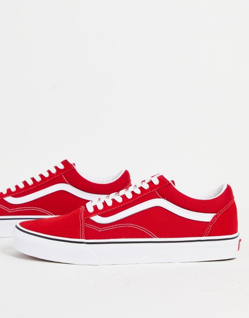 Vans racing best sale red old skool