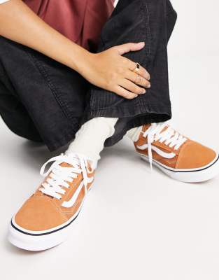 Vans Old Skool trainers in tan-Neutral