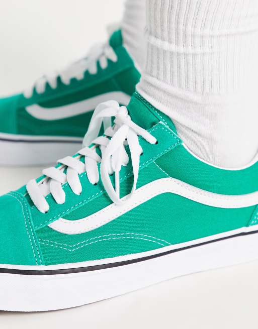 Ultramarine green old skool vans cheap