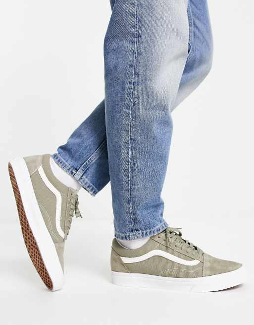 Vans old skool hot sale grey blue