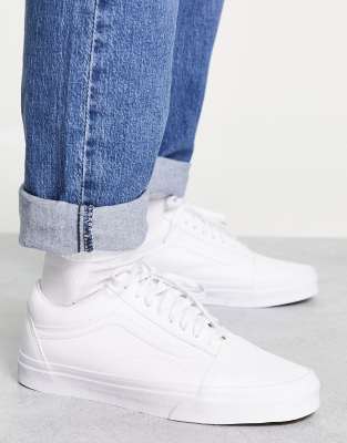 White vans shop pumps