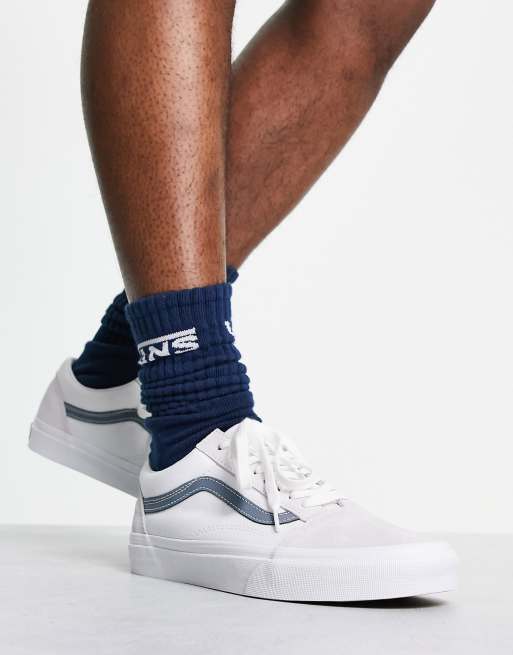 Vans Old Skool trainers in white | ASOS