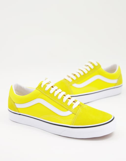 Vans Old Skool trainers in yellow