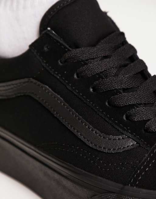 Vans old skool on sale lite triple black