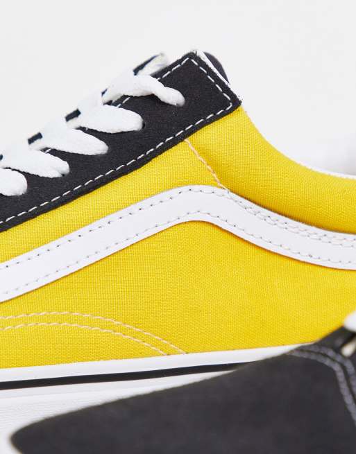 Vans Old Skool Utility Pop Baskets Jaune et noir ASOS