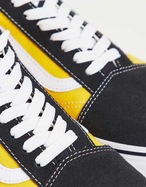 Vans old skool sales black and yellow