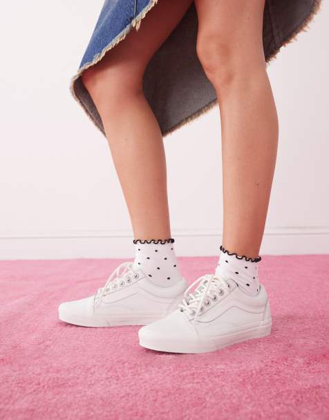 Vans – Old Skool – Weiße Sneaker - view 1
