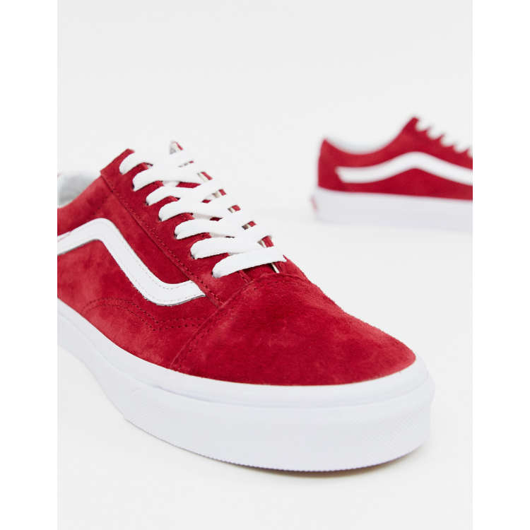 Vans old shop skool rouge daim