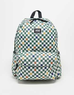Vans - Old Skool - Zaino a scacchi multicolore 