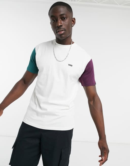 Vans colour best sale block t shirt