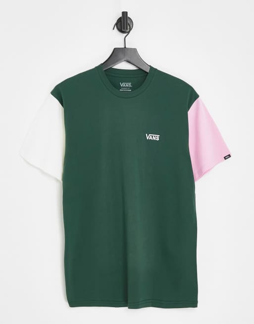 T shirt outlet vans vert