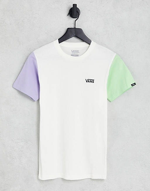 Vans - Opposite - T-shirt in lila 