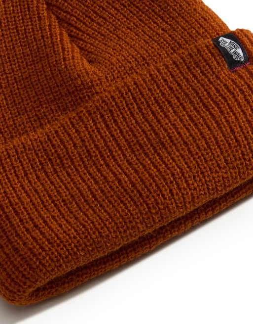 Vans Original beanie met omslag, laag model - roest/koper, 3 van 3