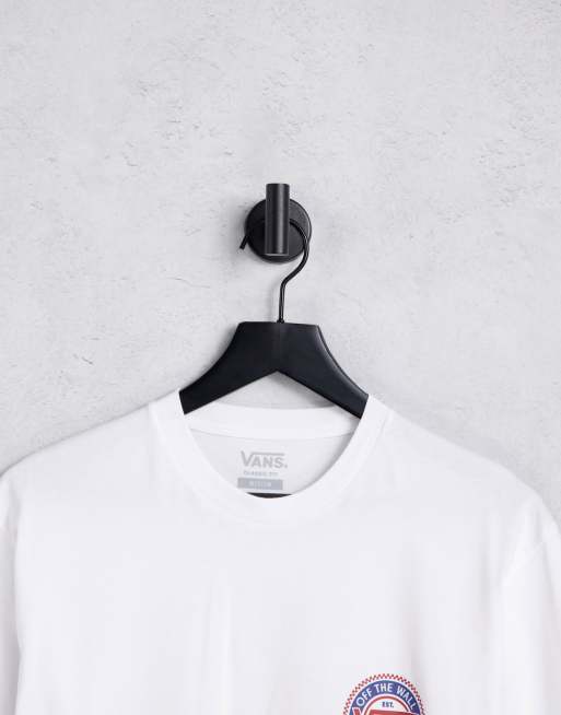 T shirt shop vans argent