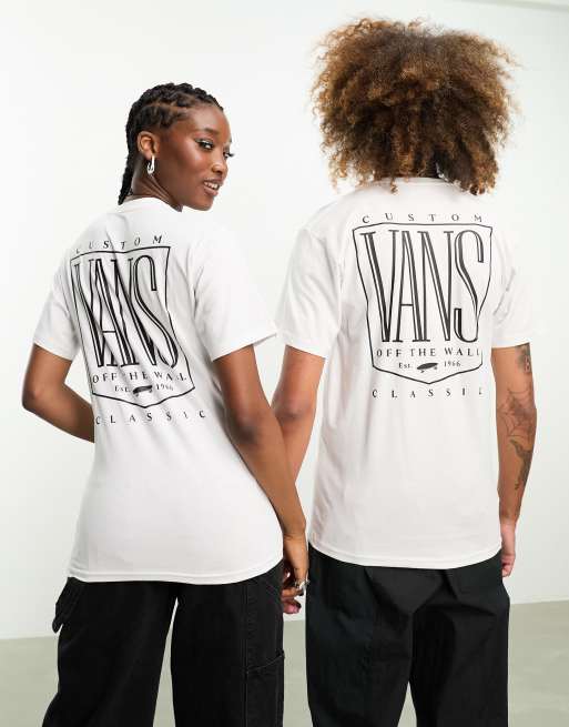 Vans t shop shirt wit