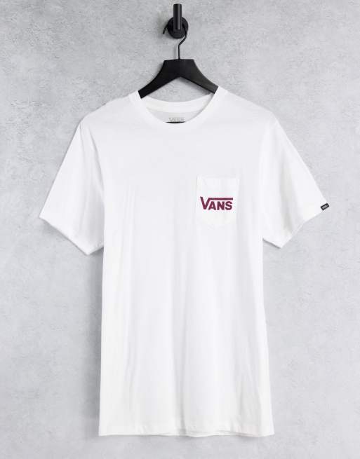 Vans OTW Classic back white ASOS t-shirt in | print