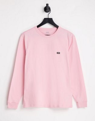 Vans OTW long sleeve t-shirt in powder pink