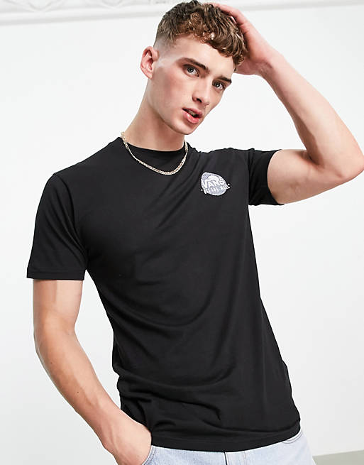 Rückenprint – | Schwarz Simple T-Shirt OTW ASOS mit – in Vans