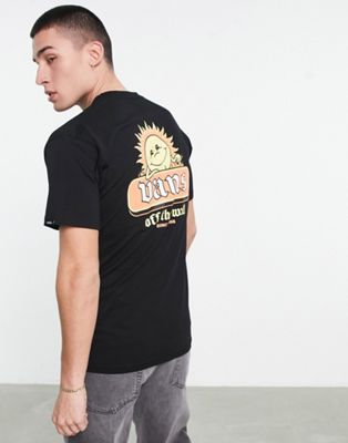 Vans OTW Sunnyside back print t-shirt in black