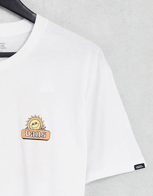 Vans – OTW Sunnyside – T-Shirt in Weiß mit Rückenprint | ASOS