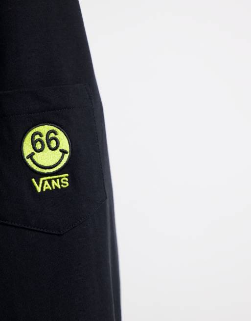 Vans – OTW – Svart t-shirt med broderi på fickan, 4 av 4