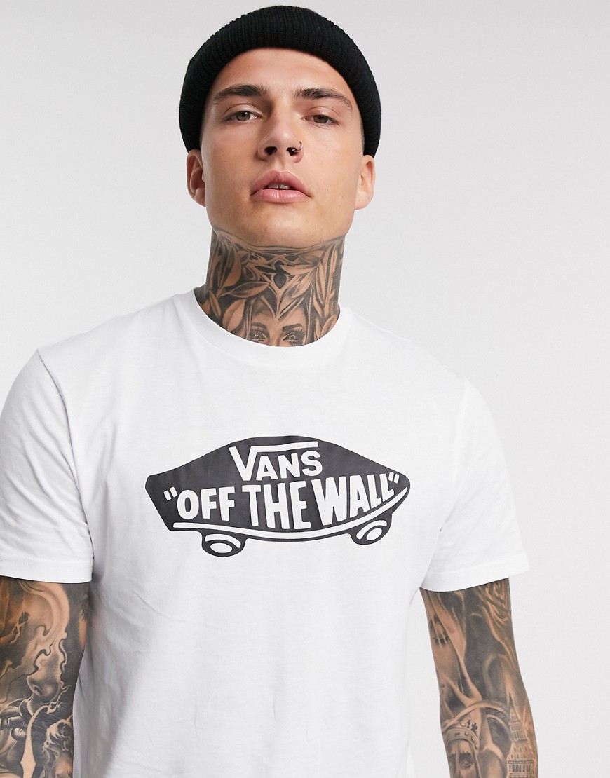 Vans - OTW - T-shirt in wit en zwart