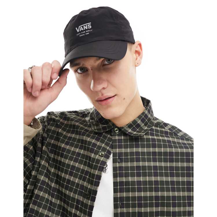 Vans outdoors structured jockey cap in black | ASOS