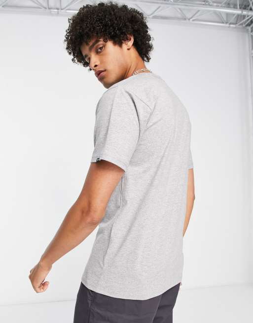 Vans oval graphic t-shirt in grey, 2 of 4