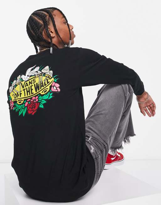 Vans Overgrown OTW long sleeve black t-shirt ASOS in 