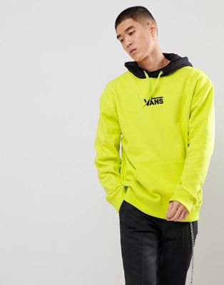 vans green and yellow hoodie