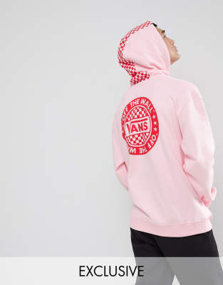 vans pink sweatshirt